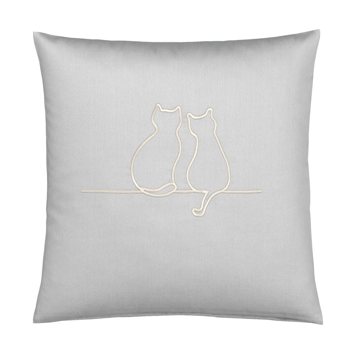 PREVLEKA ZA BLAZINO   40/40 cm       - krem barve, Konvencionalno, tekstil (40/40cm) - Elegante