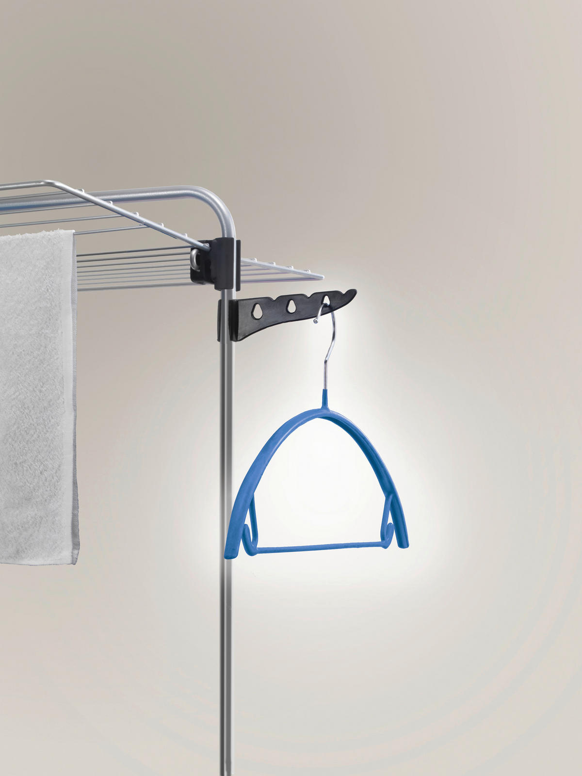 TURMWÄSCHETROCKNER Thunder  - Silberfarben, Basics, Kunststoff/Metall (58/123/54cm) - Metaltex