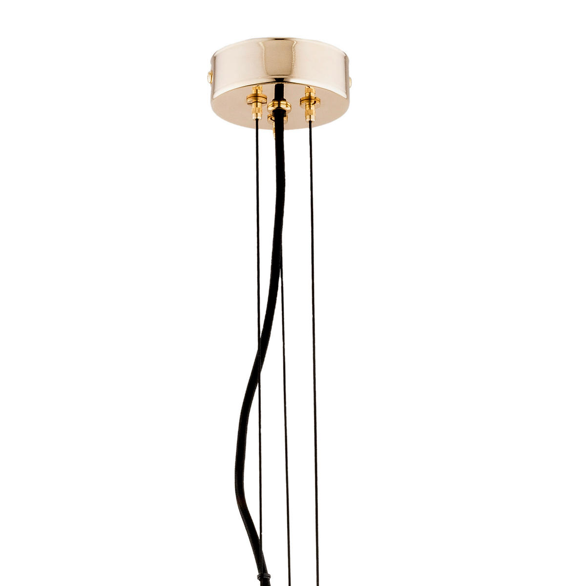 HÄNGELEUCHTE 30/179 cm  - Transparent/Messingfarben, KONVENTIONELL, Glas/Metall (30/179cm)