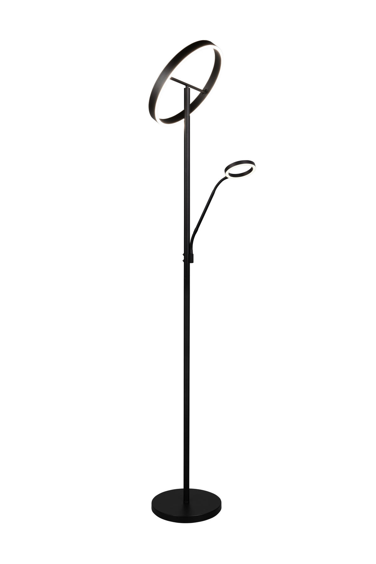 LED-STEHLEUCHTE - Schwarz, Design, Metall (40/180cm) - Trio Leuchten