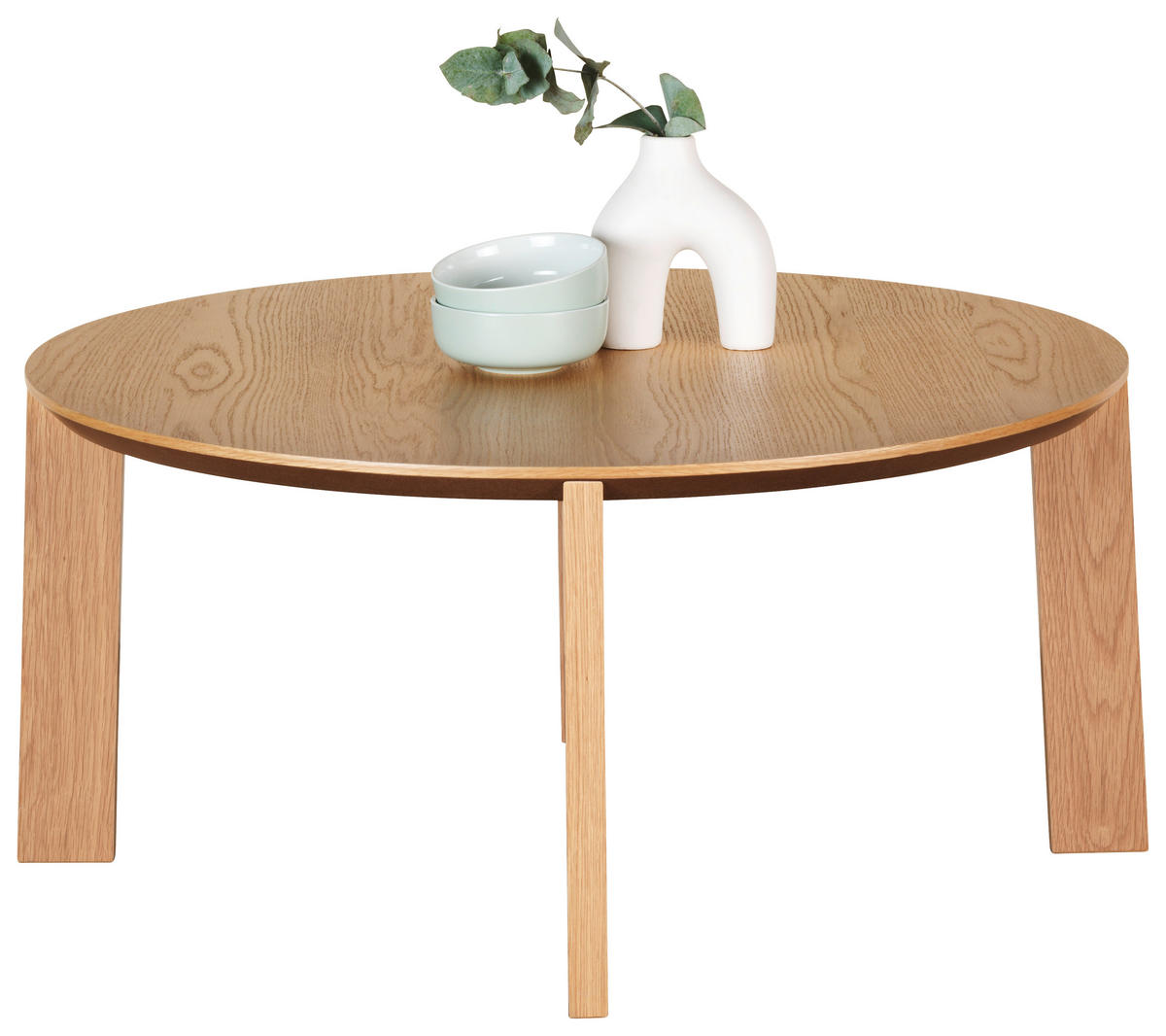COUCHTISCH in Holz 90/90/42 cm  - Eichefarben, Design, Holz (90/90/42cm) - Lomoco