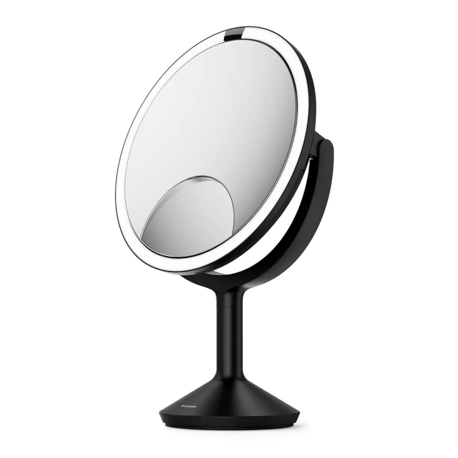 KOSMETICKÉ ZRCADLO,  - černá, Basics, kov (52.3/37,7/24,7cm) - Simplehuman