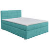 BOXBETT 140/200 cm  in Türkis  - Türkis/Schwarz, KONVENTIONELL, Holz/Kunststoff (140/200cm) - Boxxx