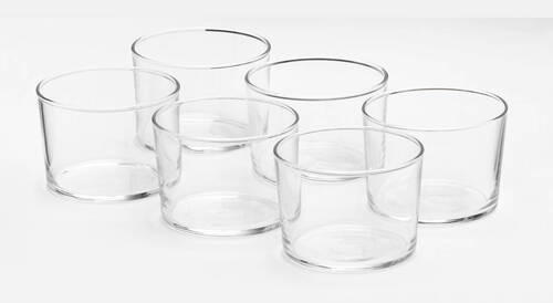 DESSERTGLAS 6 delar     - klar, Klassisk, glas (25/13,2/9cm) - Van Well