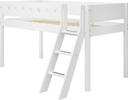 SPIELBETT Kiefer massiv 90/200 cm Weiß  - Weiß, Basics, Holz (90/200cm) - Flexa