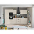 KÜCHENBLOCK   in Kaschmir  - Kaschmir/Schwarz, Basics, Holzwerkstoff/Metall (330/211/60cm) - Xora