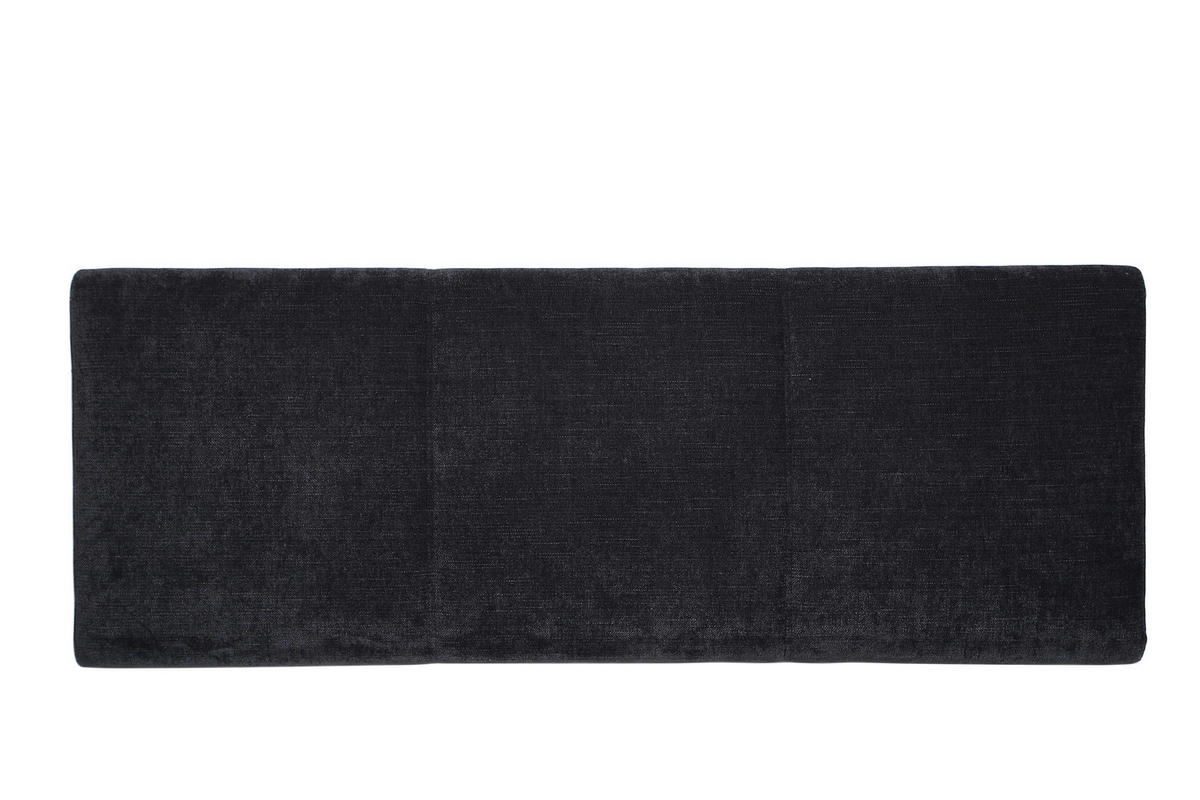 STAURAUMBETT 120/200 cm  in Sonoma Eiche  - Schwarz/Sonoma Eiche, Design, Holzwerkstoff (120/200cm) - Xora