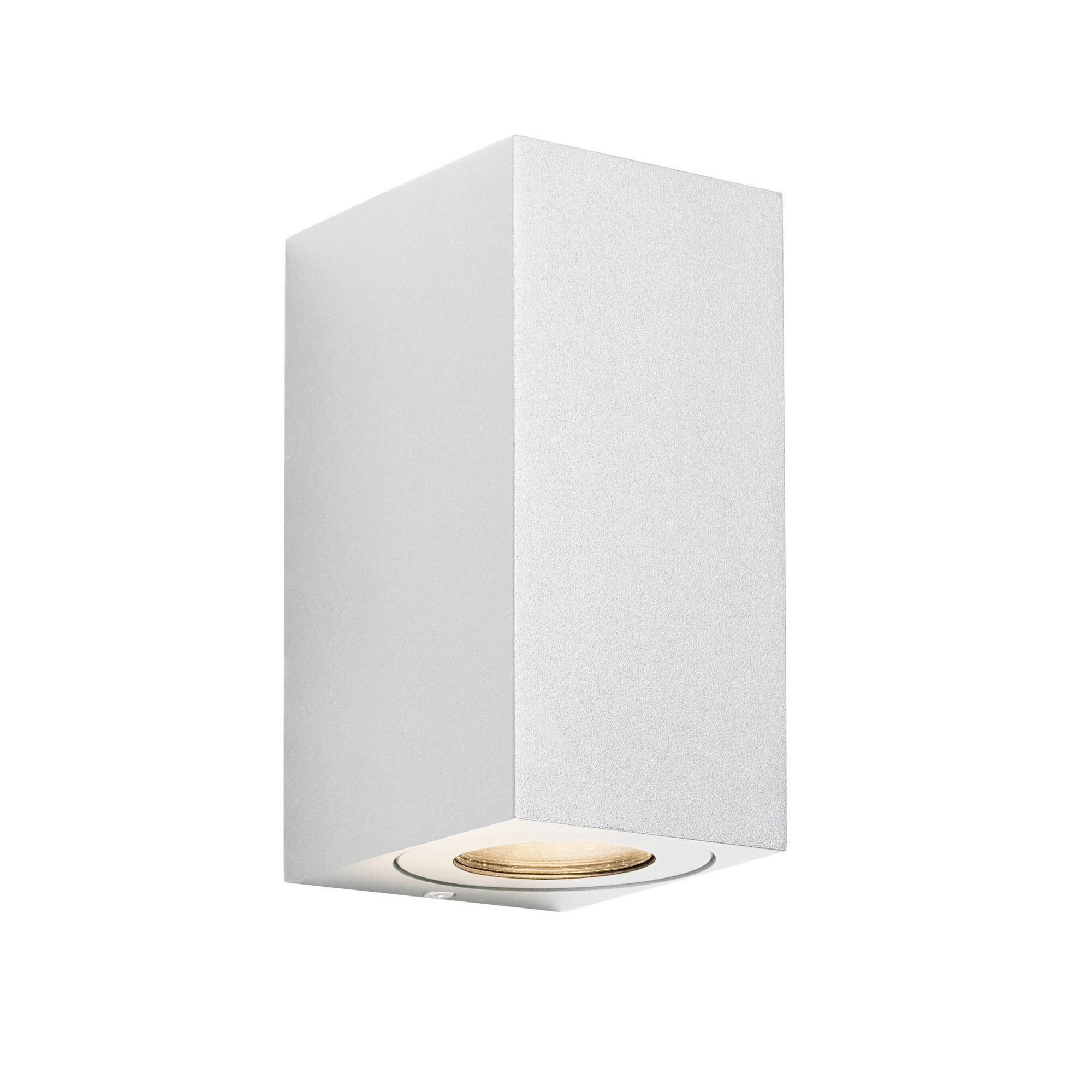 WANDLEUCHTE Canto 17.2/10/8.7 cm  - Weiß, Design, Metall (17.2/10/8.7cm) - Nordlux