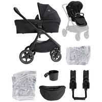 KOMBIKINDERWAGEN Finiti 2in1  - Schwarz, Basics, Textil/Metall (60/109/87cm) - JOIE SIGNATURE