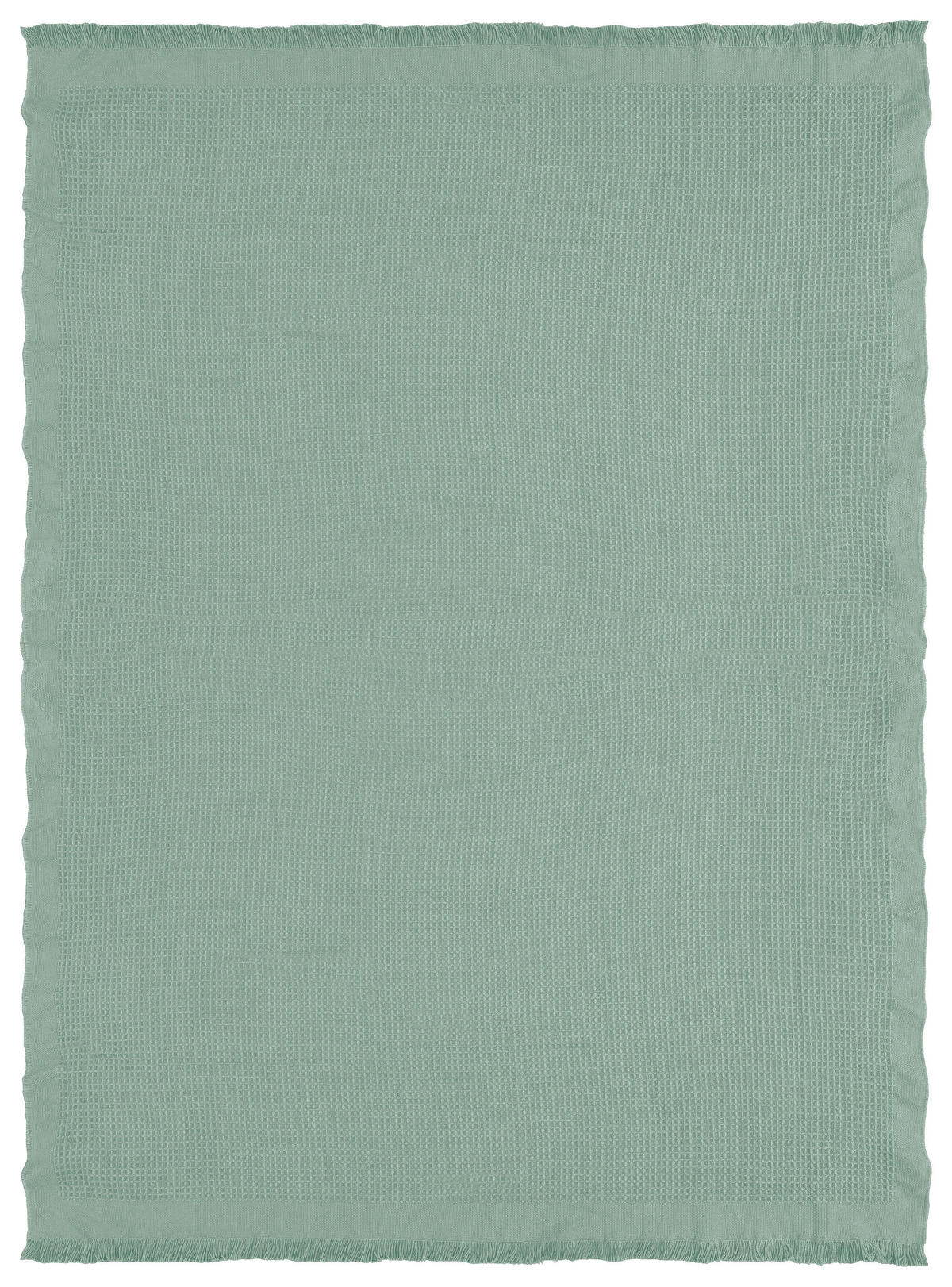 ÜBERWURF 130/170 cm  - Salbeigrün, Konventionell, Textil (130/170cm) - Novel