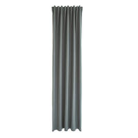 WÄRMESCHUTZVORHANG blickdicht  - Grau, Basics, Textil (140/245cm)
