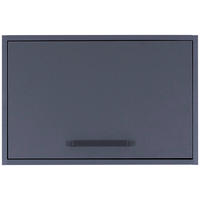 AUFSATZSCHRANK 67/44/68 cm   - Anthrazit/Schwarz, MODERN, Holzwerkstoff/Metall (67/44/68cm) - home24