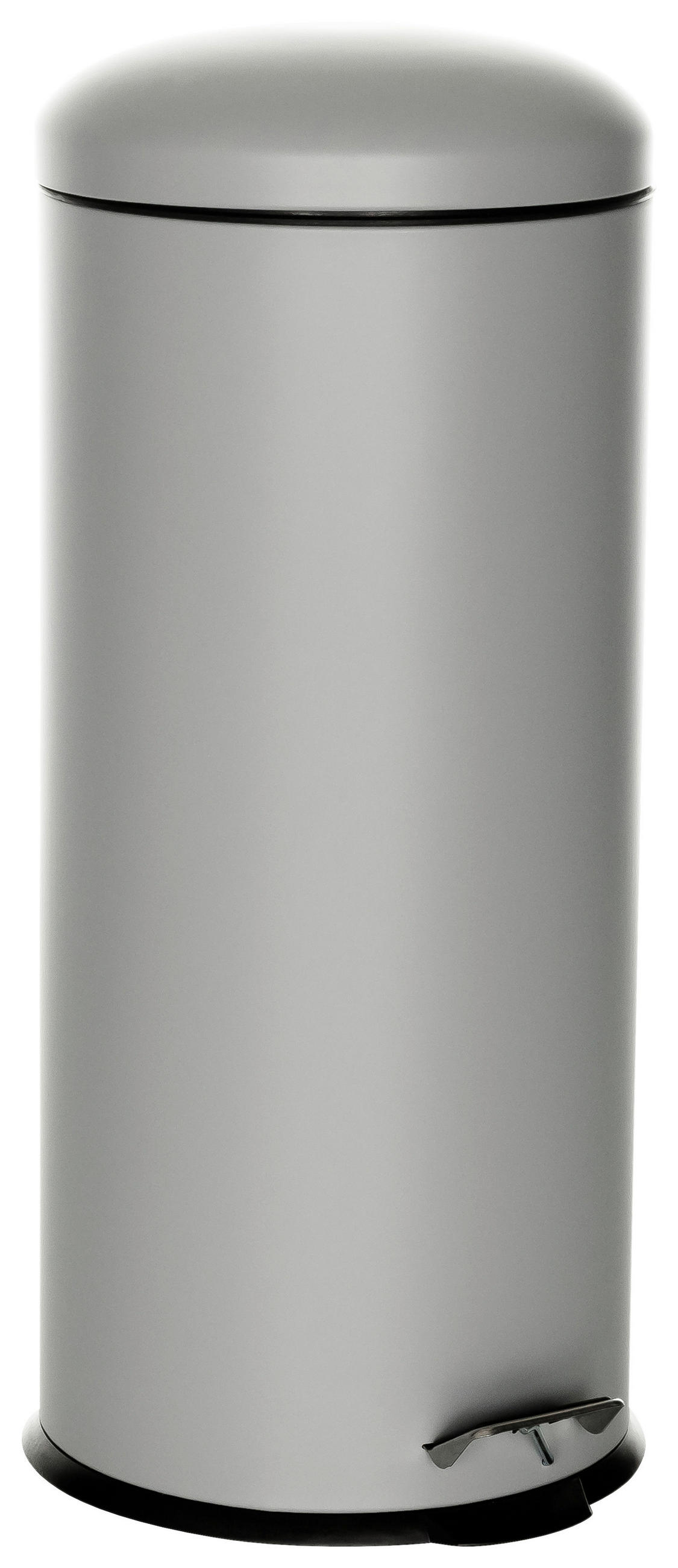 ABFALLSAMMLER 30 l  Metall  - Schwarz/Grau, Basics, Kunststoff/Metall (30/69/30cm) - MID.YOU