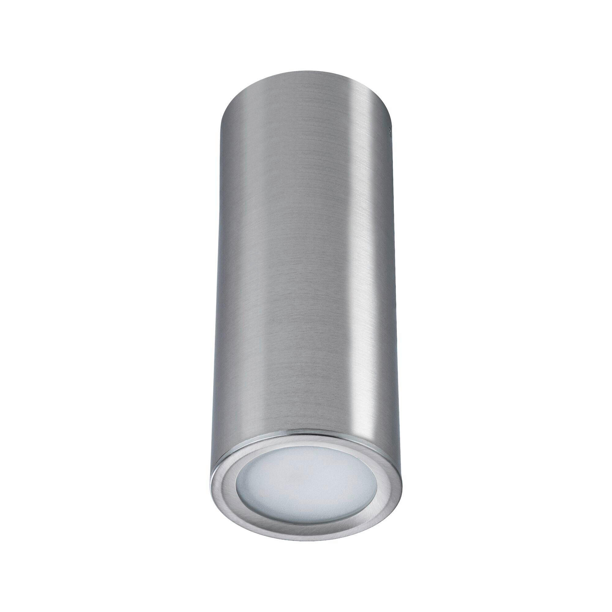 LED-STRAHLER Barrel 6.0/15.3 cm   - Edelstahlfarben, Basics, Metall (6.0/15.3cm) - Paulmann