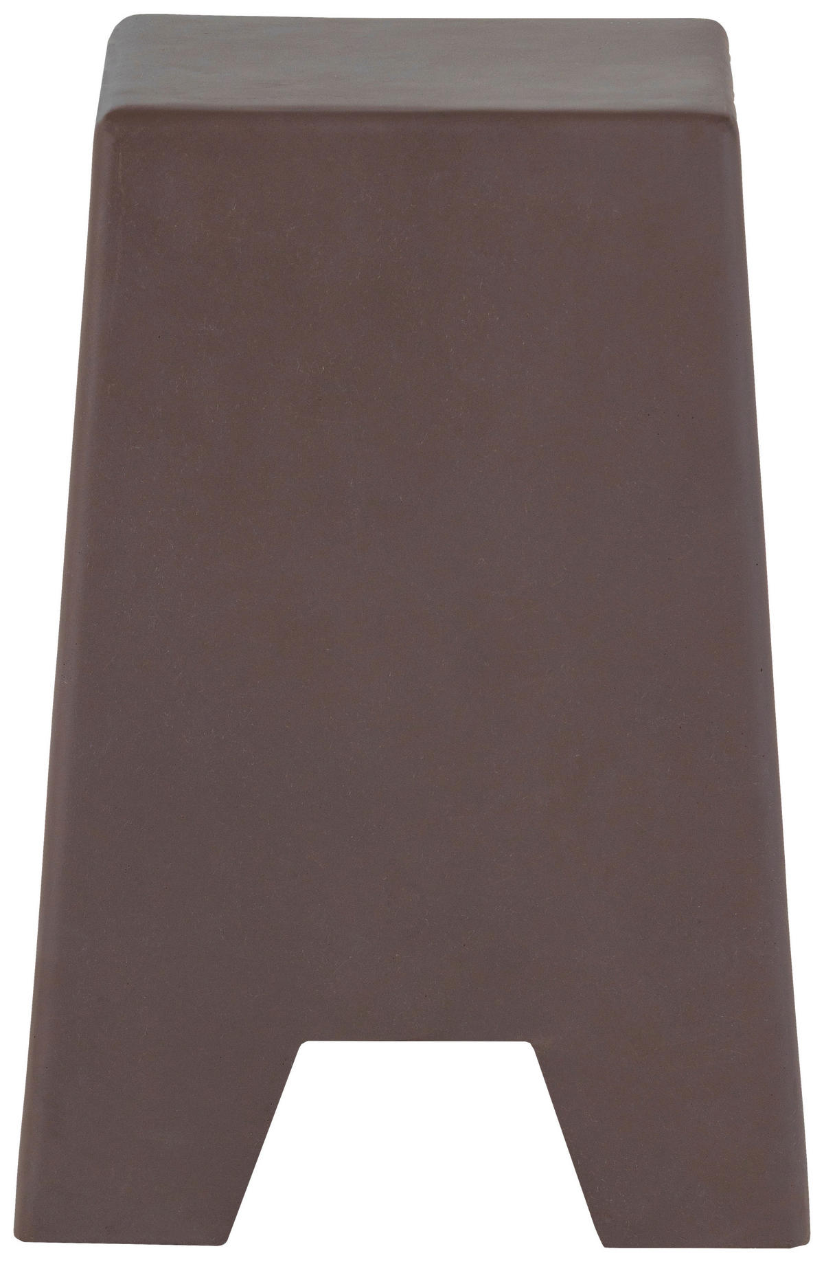 BEISTELLTISCH in Glas, Keramik 36/51/36 cm  - Braun, Design, Glas/Keramik (36/51/36cm) - Livetastic