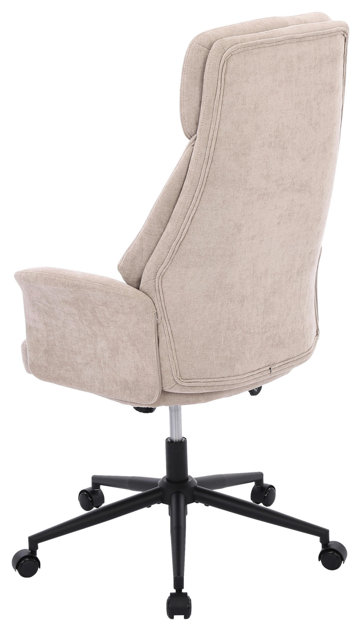 FORGÓSZÉK  zsenília világosbarna  - barna/fekete, Modern, műanyag/textil (66/114/122/64cm) - Livetastic