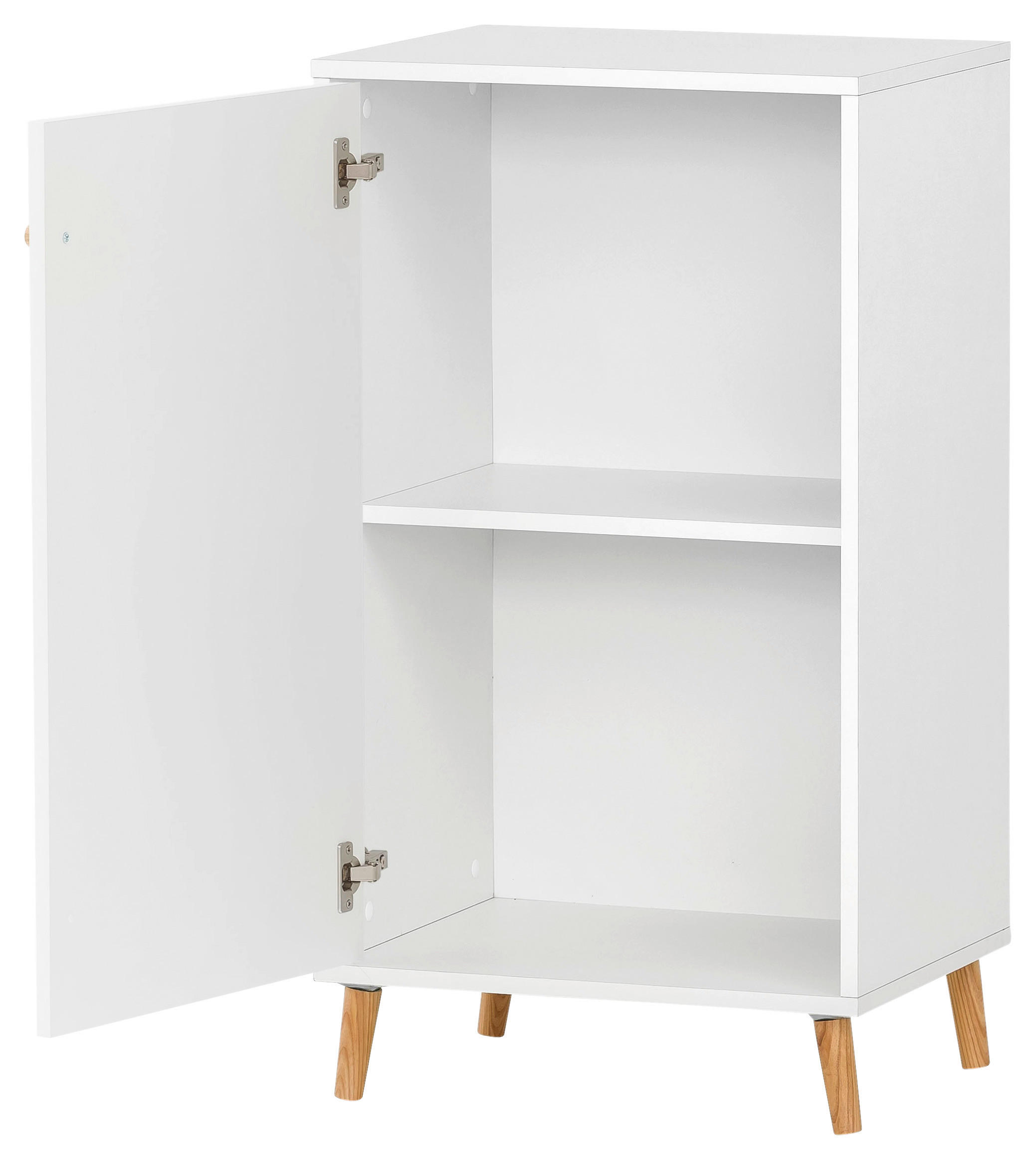 AKTENSCHRANK Weiß  - Blau/Weiß, MODERN, Holzwerkstoff (50,95/92,6/41cm) - MID.YOU