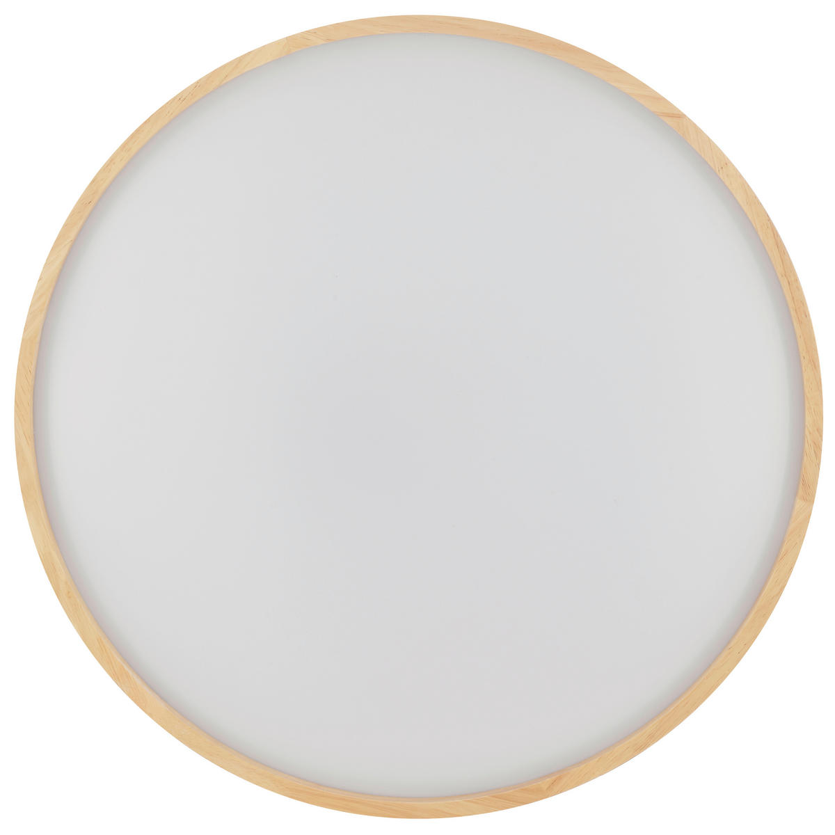 LED PLAFONJERA - boja bukve/crna, Osnovno, drvo/plastika (49,5/7,5cm)