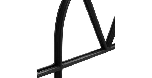 WANDSPIEGEL 60/100/3,5 cm    in Freiform  - Schwarz, Trend, Glas/Metall (60/100/3,5cm) - Xora