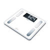 PERSONENWAAGE - Weiß, Design, Glas (35/30/2,8cm) - Beurer