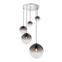 HÄNGELEUCHTE VARUS 65/150 cm   - Design, Glas/Metall (65/150cm) - Globo