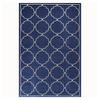 OUTDOORTEPPICH 60/110 cm Berlin Blau  - Blau, LIFESTYLE, Kunststoff/Textil (60/110cm)