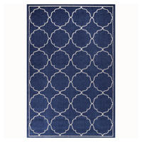 TEPIH ZA UNUTAR./VANJ. UPORAB 120/170 cm   plava  Berlin  - plava, Lifestyle, tekstil/plastika (120/170cm)