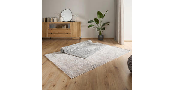 VINTAGE-TEPPICH 80/150 cm Hellgrau  - Hellgrau, Design, Textil (80/150cm) - Novel