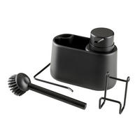 ORGANIZÉR NA UMÝV. PROSTRIEDK čierna - čierna, Design, kov/plast (28cm) - Homeware