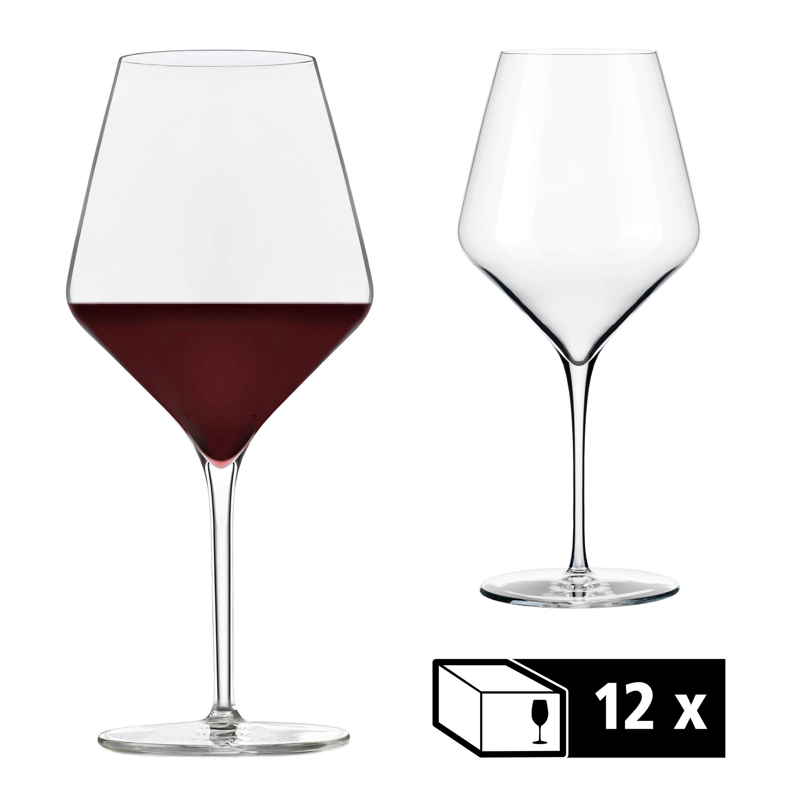 XXXLutz Gläserset Prism Klar 24 cm