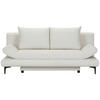 BÄDDSOFFA i flatväv vit  - vit/svart, Modern, textil (191/42-76/86cm) - MID.YOU