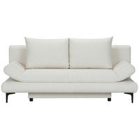 BÄDDSOFFA i flatväv vit  - vit/svart, Modern, textil (191/42-76/86cm) - MID.YOU
