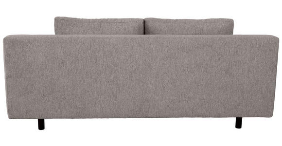 SCHLAFSOFA Lia in Webstoff Dunkelgrau  - Dunkelgrau/Schwarz, Design, Textil/Metall (197/84/92,5cm) - Hom`in
