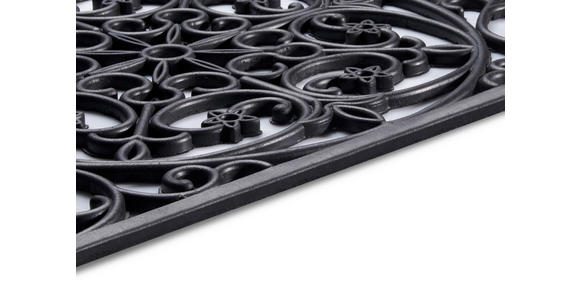 FUßMATTE 45/75 cm Mix Mats  - Schwarz, Basics, Kunststoff (45/75cm) - Esposa