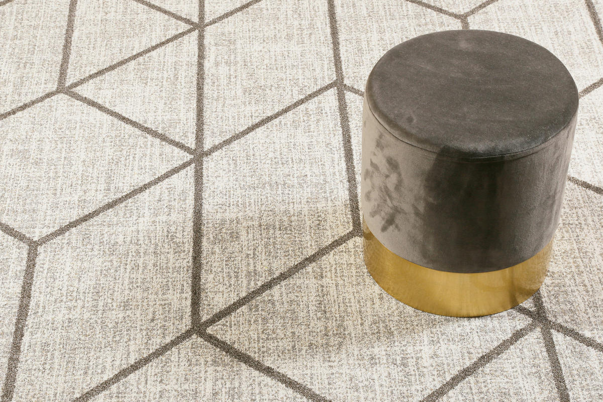 WEBTEPPICH 200/290 cm Bossa Lounge Taupe, Beige  - Taupe/Beige, Design, Textil (200/290cm) - WECON HOME