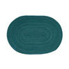 TISCHSET Basic Textil Textilgeflecht Petrol, Dunkelgrün 48/33 cm  - Dunkelgrün/Petrol, Basics, Textil (48/33cm)