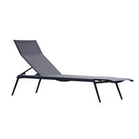 LEŽALJKA   metal, tekstil      - Moderno, metal/tekstil (190/64,5/30cm) - Amatio