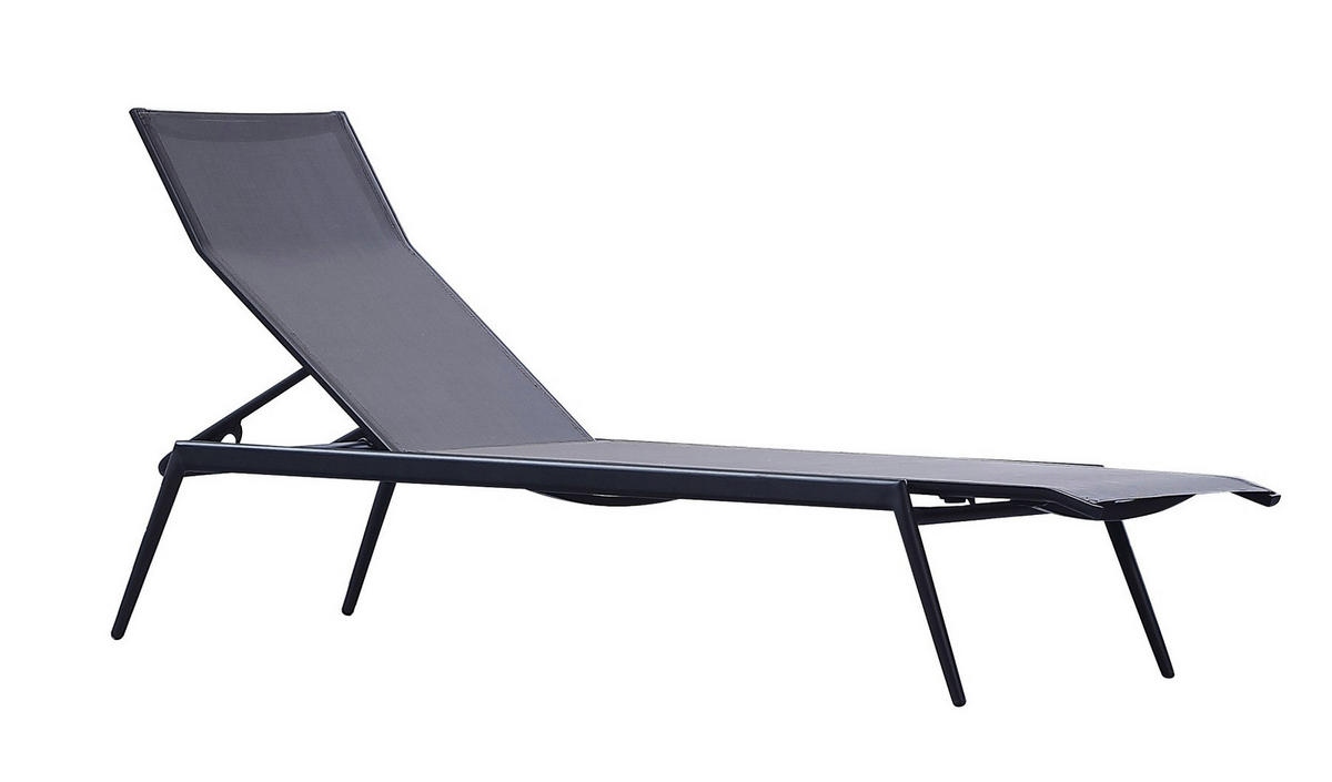 LEŽALJKA   metal, tekstil      - Moderno, metal/tekstil (190/64,5/30cm) - Amatio