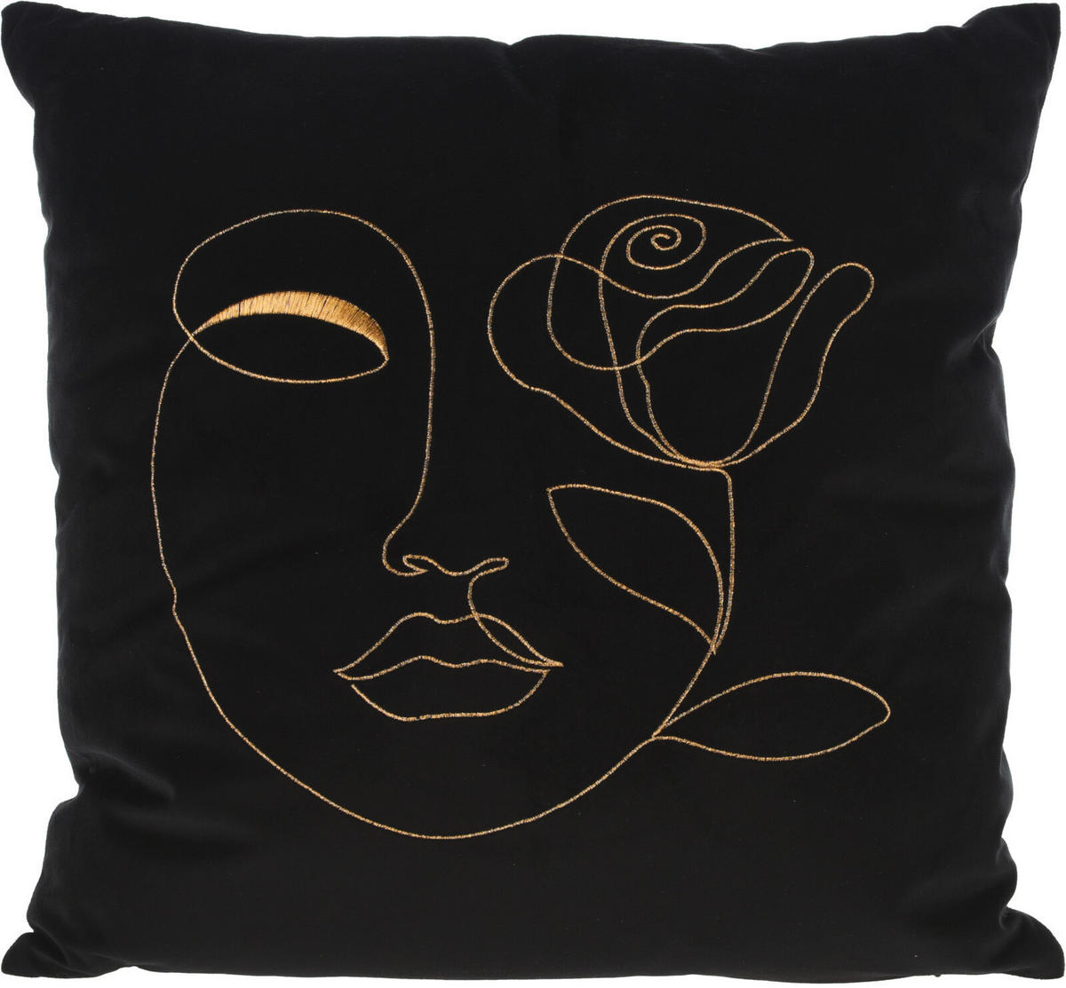 PERNĂ DECORATIVĂ  - Basics, textil (45/45/6cm)