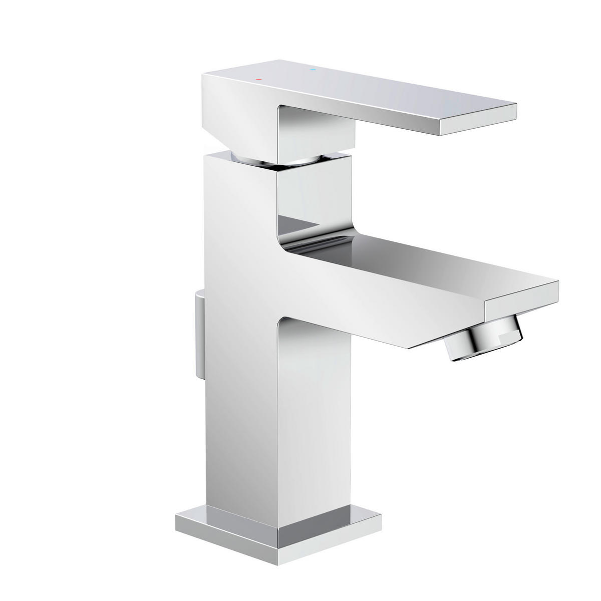 WASCHTISCHARMATUR 5,0/16,0/13,5 cm  - Chromfarben, Basics, Metall (5,0/16,0/13,5cm) - Schütte