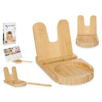 DRŽALO ZA KUHINJSKE PRIPOMOČK  KINVARA 20,5/12,7/3,5 cm                  - barve jantarja, Basics, les (20,5/12,7/3,5cm)