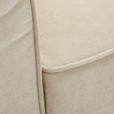 3-SITZER-SOFA  in Chenille Beige  - Beige/Schwarz, KONVENTIONELL, Kunststoff/Textil (226/88/86cm) - Carryhome