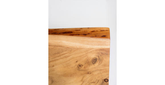 KONSOLENTISCH in Holz, Metall, Kunststoff 120/37/78 cm    - Schwarz/Akaziefarben, LIFESTYLE, Holz/Kunststoff (120/37/78cm) - Landscape