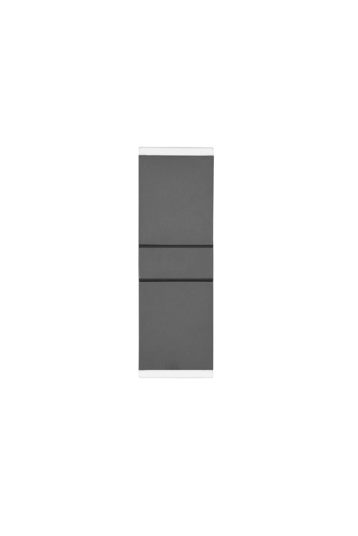 AUSSENWANDLEUCHTE - Anthrazit, Basics, Kunststoff/Metall (9/28/10,6cm) - Trio Leuchten