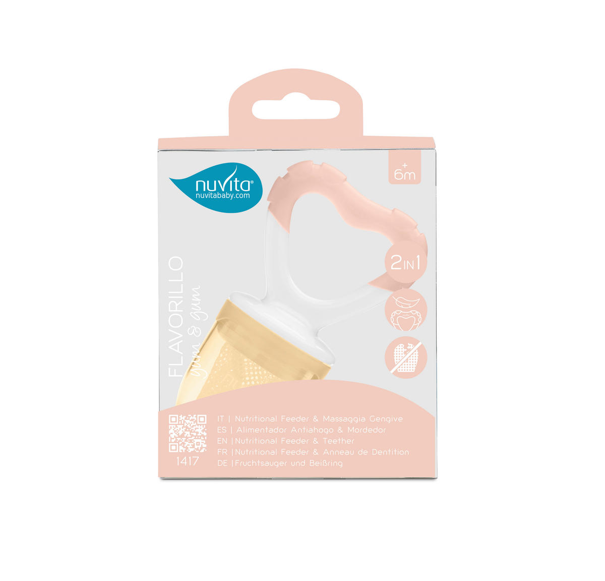 FRUCHTSAUGERNETZ  - Pink, Basics, Kunststoff (0,11/0,13/0,06cm)