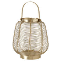 WINDLICHT - Goldfarben, Basics, Metall (21/21/22,5cm)