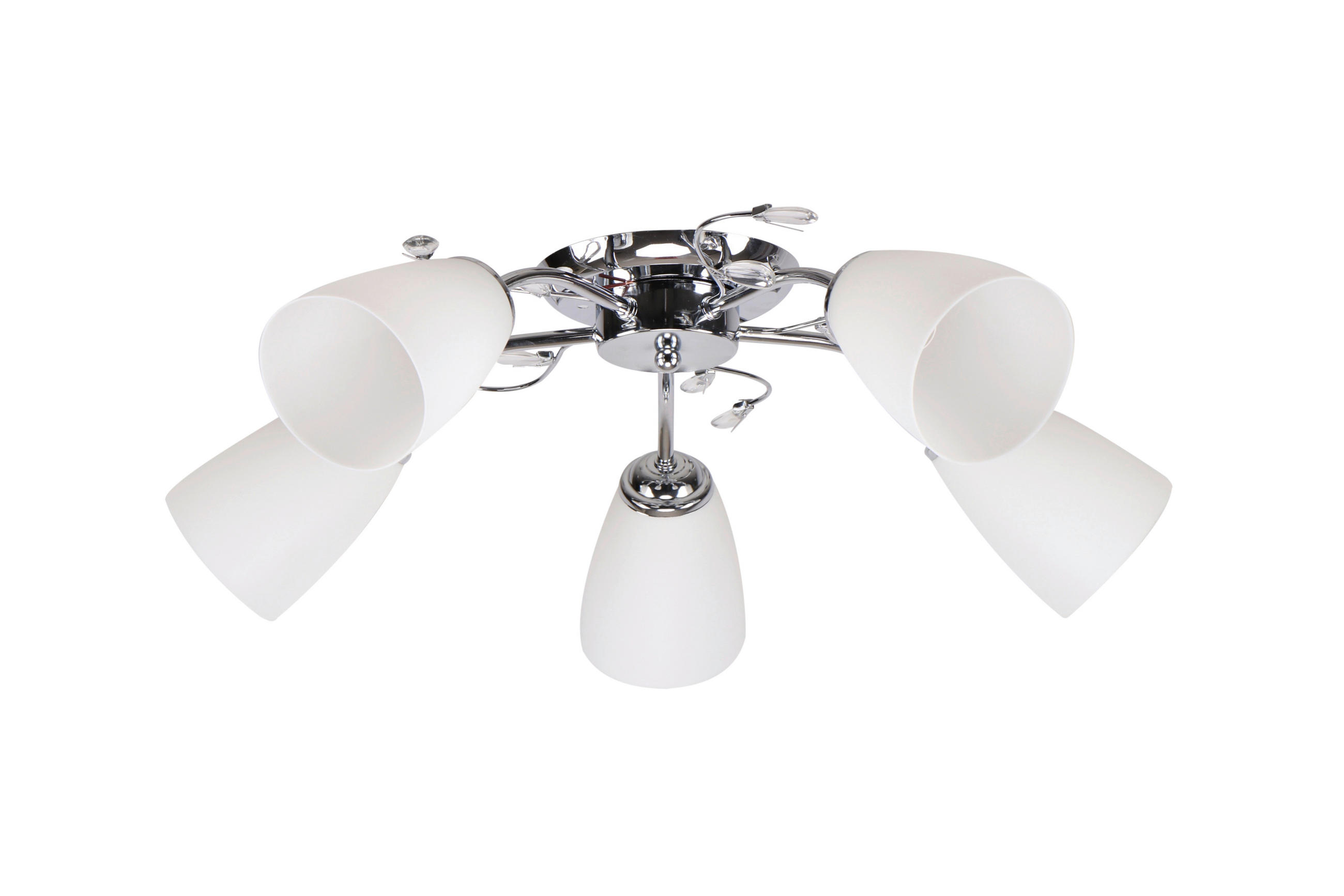 PENDELLEUCHTE 58/58/18 cm  - Chromfarben, Basics, Metall (58/58/18cm)