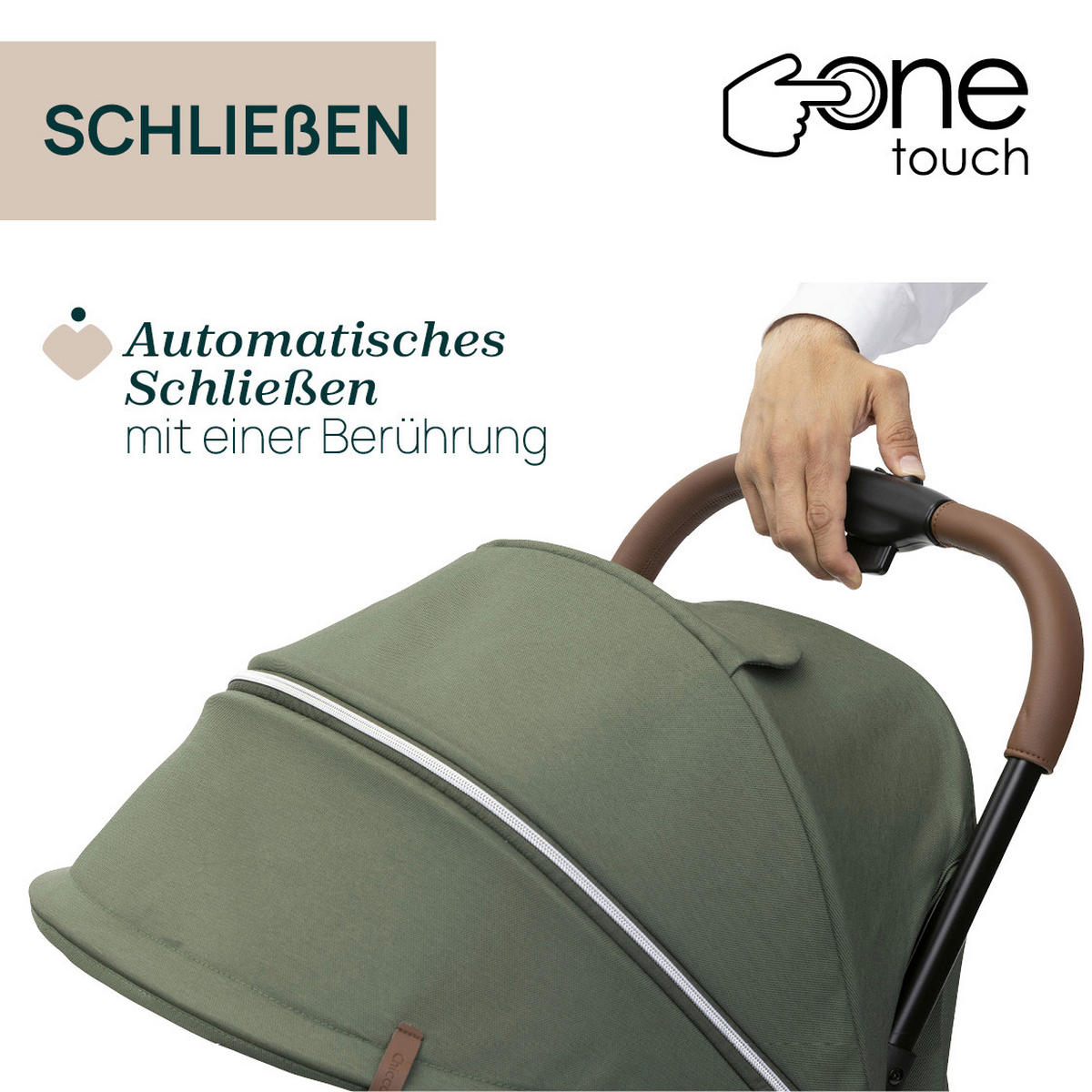 BUGGY GOODY XPLUS  - Grün, Basics, Textil/Metall (47/86/106cm) - Chicco