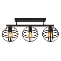 TAKLAMPA 70/20/32 cm  - svart, Trend, metall (70/20/32cm) - Globo