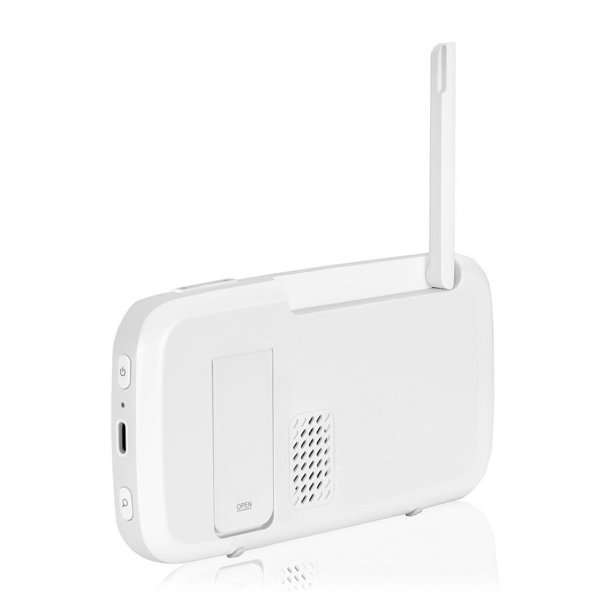 BABYPHONE 50 m Babyline 9.1  - Weiß, Basics, Kunststoff (16/8.3/2cm) - Lionelo